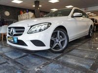 Gebraucht Mercedes C180 AMG 156 PS (114 kW) 2019 Weiß Limousine