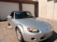 Second-hand Mazda MX5 126 CP (92 kW) 2006 Argintiu Cabrio