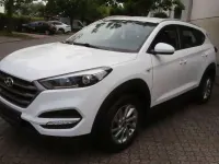 Gebraucht Hyundai Tucson GO! 177 PS (130 kW) 2017 Polar white / sol SUV