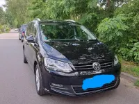Gebraucht VW Sharan Highline 150 PS (110 kW) 2018 Schwarz Van / Kleinbus