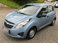 Gebraucht Chevrolet Spark 68 PS (50 kW) 2011 Blau Kleinwagen