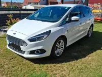 Gebraucht Ford S-MAX Titanium 150 PS (110 kW) 2018 Weiß Van / Kleinbus