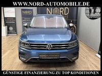 Gebraucht VW Tiguan Allspace Highline 150 PS (110 kW) 2021 Blue silk metallic (metallic) SUV