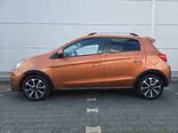 Second-hand Mitsubishi Space Star 80 CP (58 kW) 2018 Portocaliu Hatchback