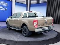 Gebraucht Ford Ranger Limited 212 PS (155 kW) 2022 Pyritsilber metallic Pickup