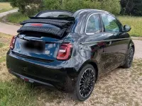 Gebraucht Fiat 500e La Prima 86 kW (118 PS) 2022 Schwarz Cabrio