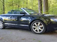Gebraucht Audi A4 Cabriolet 163 PS (119 kW) 2003 Schwarz Cabrio