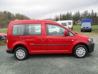 Usata VW Caddy 105 CV (77 kW) 2014 Rosso Monovolume
