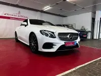 Brugt Mercedes E200 AMG 211 HK (155 kW) 2020 Hvid Cabriolet