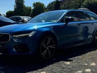 Gebraucht Volvo V90 R-Design 303 PS (222 kW) 2020 Blau Kombi