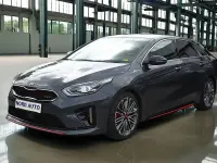 Gebraucht Kia ProCeed GT 204 PS (150 kW) 2018 Grau Limousine
