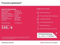Gebraucht Audi A3 Advanced Plus 150 PS (110 kW) 2023 Gletscherweiß metallic Limousine