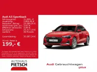 Gebraucht Audi A3 Sportback e-tron Advanced 204 PS (150 kW) 2026 Progressivrot metallic Kleinwagen