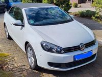Gebraucht VW Golf Cabriolet 105 PS (77 kW) 2013 Weiß Cabrio