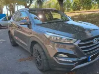 Gebraucht Hyundai Tucson Turbo 177 PS (130 kW) 2018 Grau SUV
