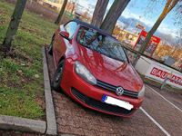Gebraucht VW Golf Cabriolet 105 PS (77 kW) 2012 Rot Cabrio