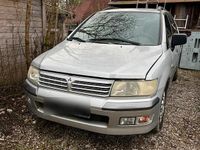 Gebraucht Mitsubishi Space Wagon 134 PS (98 kW) 2004 Silber Van / Kleinbus