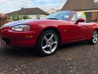 Gebraucht Mazda MX5 110 PS (80 kW) 1999 Rot Cabrio