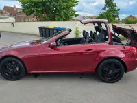 Gebraucht Mercedes SLK200 184 PS (135 kW) 2010 Rot Cabrio