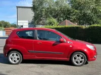 Gebraucht Chevrolet Aveo 83 PS (61 kW) 2009 Rot Kleinwagen