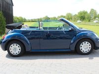 Gebraucht VW New Beetle Cabriolet 101 PS (74 kW) 2003 Blau Cabrio