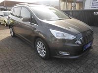 Gebraucht Ford Grand C-Max Titanium 125 PS (91 kW) 2018 Grau Van / Kleinbus