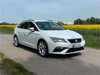Brugt Seat Leon ST FR 150 HK (110 kW) 2017 Hvid Stationcar