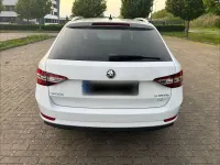 Brugt Skoda Superb Ambition 190 HK (139 kW) 2018 Hvid Stationcar