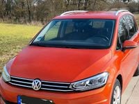 Gebraucht VW Touran 150 PS (110 kW) 2017 Orange Van / Kleinbus