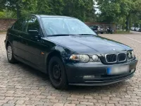 Gebraucht BMW 316 Compact 116 PS (85 kW) 2003 Schwarz Kleinwagen