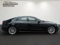 Gebraucht Audi A5 Sportback S-Line 145 PS (106 kW) 2015 Schwarz Kleinwagen