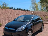 Używany Opel Corsa 69 KM (50 kW) 2010 Czarny Hatchback