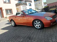 Gebraucht Mercedes SLK200 163 PS (119 kW) 2002 Orange Cabrio