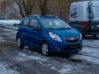 Gebraucht Chevrolet Spark LT 82 PS (60 kW) 2010 Blau Kleinwagen