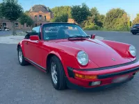 Gebraucht Porsche 930 218 PS (160 kW) 1987 Rot Cabrio