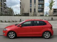 Gebraucht VW Polo Comfortline 75 PS (55 kW) 2009 Rot Kleinwagen