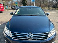 Second-hand VW CC 177 CP (130 kW) 2014 Albastru Berlinǎ