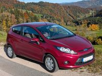 Gebraucht Ford Fiesta Titanium 97 PS (71 kW) 2009 Rot Kleinwagen