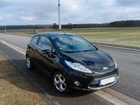 Gebraucht Ford Fiesta Titanium 82 PS (60 kW) 2010 Schwarz Kleinwagen