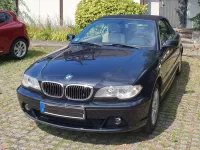 Gebraucht BMW 320 Cabriolet 170 PS (125 kW) 2004 Schwarz Cabrio