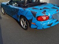 Gebraucht Mazda MX5 116 PS (85 kW) 2001 Blau Cabrio