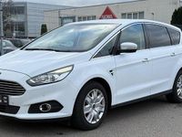 Gebraucht Ford S-MAX Titanium 150 PS (110 kW) 2019 Weiß Van / Kleinbus