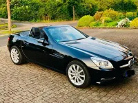 Gebraucht Mercedes SLK200 184 PS (135 kW) 2013 Schwarz Cabrio