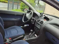 Gebraucht Peugeot 206 60 PS (44 kW) 2002 Blau Kleinwagen