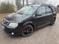 Gebraucht VW Touran 105 PS (77 kW) 2006 Schwarz Van / Kleinbus
