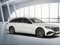 Gebraucht Mercedes E300 AMG 313 PS (230 kW) 2025 Manufaktur lack manufaktur opalithweiß bright Kombi