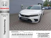 Neu Honda Civic Elegance 184 PS (135 kW) 2025 Platinum white p. Limousine
