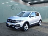 gebraucht VW T-Cross - 1.5TSI Style DSG Navi LED ACC Kamera