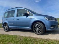 Gebraucht VW Caddy Edition 150 PS (110 kW) 2019 Blau Van / Kleinbus
