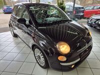 Gebraucht Fiat 500 Lounge 101 PS (74 kW) 2011 Colore esterno vesuvio schwarz Kleinwagen
